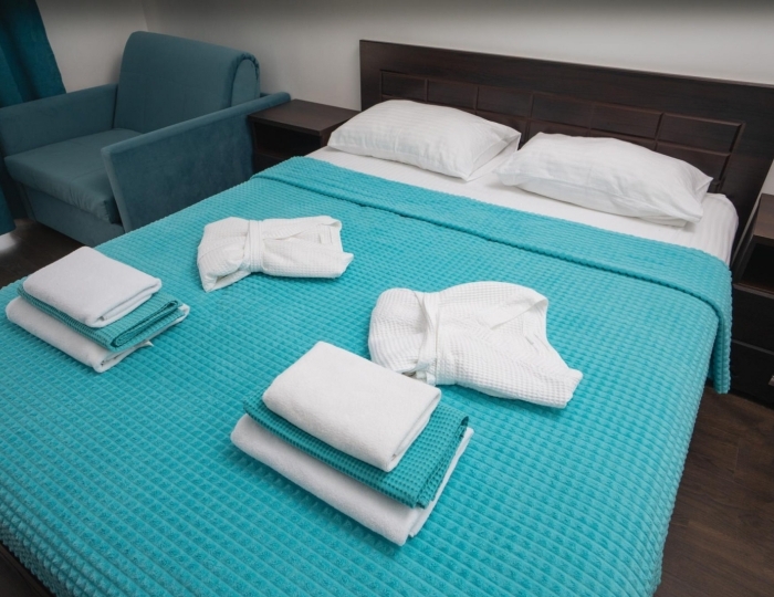 Номер делюкс с 1 двуспальной кроватью - Отель Family Resort Bambora / Фэмили Резорт Бамбора Лыхны