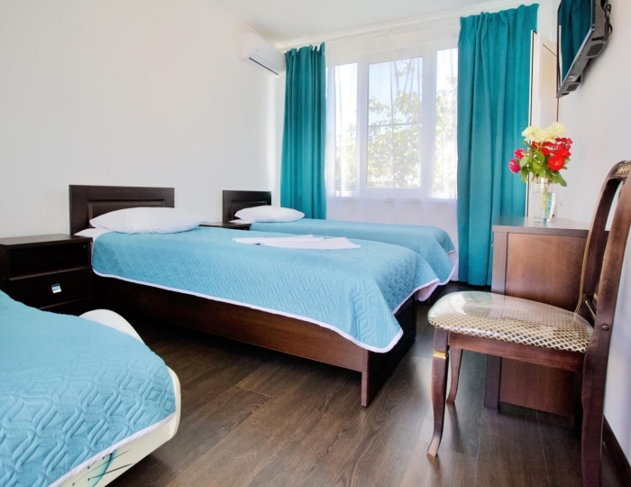 Номер делюкс с 2 односпальными кроватями - Отель Family Resort Bambora / Фэмили Резорт Бамбора Лыхны