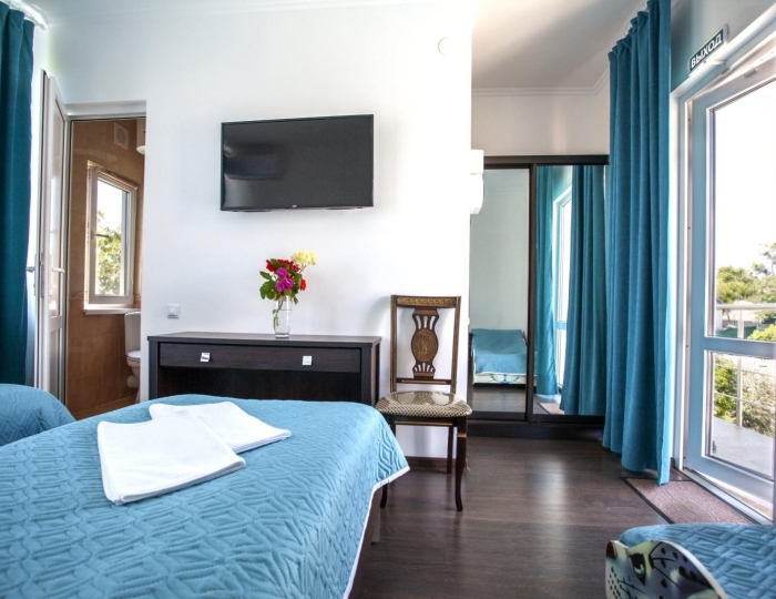 Номер делюкс с 2 односпальными кроватями - Отель Family Resort Bambora / Фэмили Резорт Бамбора Лыхны