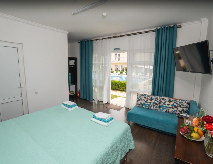 Номер полулюкс с 1 двуспальной кроватью - Отель Family Resort Bambora / Фэмили Резорт Бамбора Лыхны